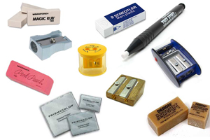 Sharpeners and Erasers
