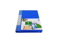 Sadaf SDF40 Clear Display Book with 40 Pockets - A4, Assorted Color (Pack of 12)