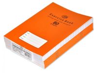 FIS FSEB4LM80N Four Line with Margin Exercise Book, 80 Pages (Pack of 6)