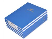FIS FSMN9X73Q5MM 3QR 5mm Square Line Manuscript Book, 9" x 7" (Pack of 5)