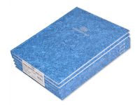 FIS FSMN10X82QMC 2QR 8mm Single Ruled Manuscript Book, 10" x 8" (Pack of 5)