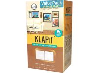 KLAPiT Magnetic Picture Mounting Strips - 2 Strips Holds 1Kg (14 / Pack)