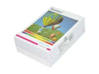 FIS FSPDA5INT1 International Letter Pad  - 60GSM, A5, 80 Sheets (Pack of 10)