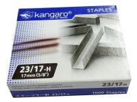 Kangaro 23/17-H Staples - 17mm, 1000 Pins