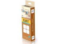 KLAPiT Magnetic Picture Mounting Strips - 2 Strips Holds 1Kg (4 / Pack)