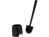 Ikea Bolmen Toilet Brush and Holder - Black, 14.02X4.29X4.09 Inch