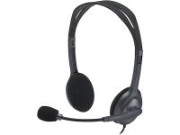 Logitech H111 Wired Headset, Black