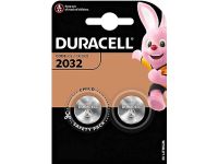 Duracell CR2032 Lithium Coin Battery 3V, (Pack of 2)