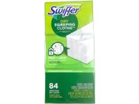 Swiffer Sweeper Dry Sweeping Pad Refills for Floor mop, Sweeping cloths Unscented 84 Count