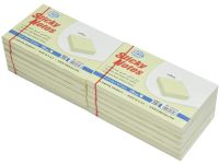 FIS FSPO35N Sticky Notes - 3" x 5" - Yellow, 100 Sheets x (12 Pads / Pack)