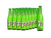 7UP Soft Carbonated Drink Glass Bottle, 250ml (Case of 24)