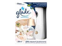 Glade Automatic Spray Holder And Sheer Vanilla Embrace Refill Starter Kit, 269ML Refill