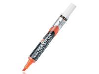 Pentel MWL6 Maxiflo Chisel Tip White Board Marker, Orange