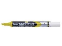 Pentel MWL6 Maxiflo Chisel Tip White Board Marker, Yellow