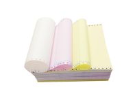 Sinarline SF0010 Continuous Form 3-Ply Colored Computer Paper - A4 (500 Sets / Box)