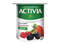 Activia Full Fat Mixed Berries Stirred Yoghurt, 120 Grams