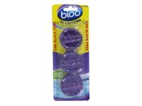 Bloo In Cistern Purple Water Toilet Cleaner, 38 Grams x Pack of 3