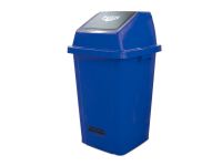 AKC GC17B Quadrate Garbage Can - 100 Liter, Blue