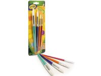 Crayola Multicolor Round Brush (Pack of 4)