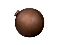 Novus Pila Brown Leather Seating Ball, 65cm