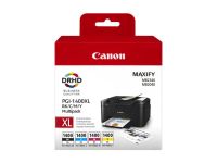 Canon Maxify 1400XL Combo Pack Ink Cartridge - Black/Cyan/Magenta/Yellow