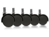 Spare Casters, Black (Pack of 5)