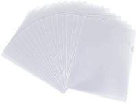 FIS FSCIE310WHN Clear Folder - A4, White (600 / Carton)
