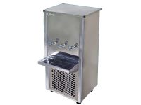 Climate+ Stainless 3 Tap Water Cooler / Dispenser, 45 Gallon