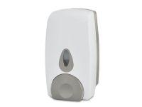 Hygiene System AZ800 Soap & Sanitizer Dispenser - 800ml Capacity, White