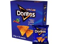 Doritos Sweet Chili Pepper Chips, 21 Grams x (Pack of 12)