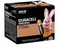 Duracell AAA Alkaline Battery 32076 - (Pack of 20) 