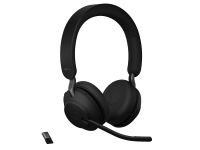 Jabra Evolve2 65 Link380a MS Stereo Headset, Black