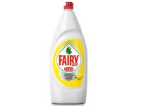 Fairy Plus Lemon Dishwashing Liquid Soap With Alternative Power To Bleach, 600ml