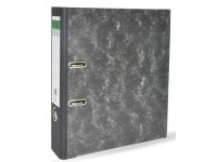 FIS FSBF8A4RD Rado Box File - Slide-In Plate, A4, 8cm, Grey Marbled (50 / Carton)