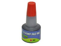 FIS FSIK030RE Stamp Pad Ink - 30ml, Red