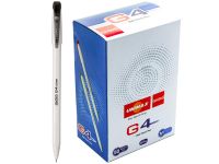 Unimax GiGiS G4 Ball Point Pen - 0.7mm Tip, Black (Pack of 50)