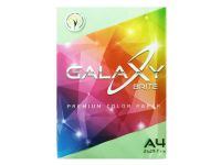 Galaxy Brite Premium Color Paper - A4, 80gsm, Green, 5 Ream / Box
