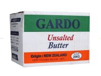 Gardo Unsalted Butter - Origin: New Zealand, 25Kg