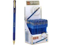 Unimax GiGiS G-Gold Ball Point Pen - 0.7mm Tip, Blue (Pack of 50)