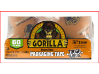 Gorilla Packing Tape 2.83" X 30 Yards, 2 Rolls