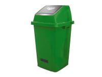 AKC GC17G Quadrate Garbage Can - 100 Liter, Green
