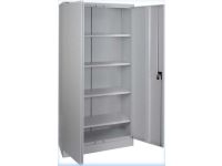 Hadid Steel Cupboard - 1850(H) x 900(W) x 380mm(D), 4 Shelves 