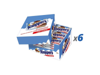 Storck KN1800 Knoppers Milk Hazelnut Wafer - 25g x 24/Pack (Case of 6)