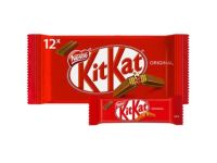Nestle KitKat 2 Finger Milk Chocolate Wafer Bar - 17.7g (Pack of 12)