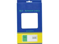 FIS FSLA10 Round Office White Labels - 10mm(D), 96 Labels x 20 Sheets