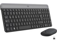 Logitech MK470 Slim Wireless Keyboard & Mouse Combo - US English, Black