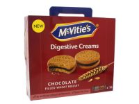 McVities Digestive Chocolate Creams Biscuits 40g Grams x (Pack of 16)