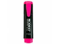 Modest MS 810 Highlighter - Pink, 10 Pieces x 50 Packets / Box