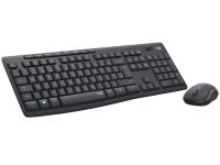 Logitech MK295 Silent Wireless Mouse & Keyboard Combo - English, Black