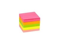 Modest Stick-On-It Notes - 3" x 5", Neon Assorted Color, 100 Sheets, 5 Pads/Packet 